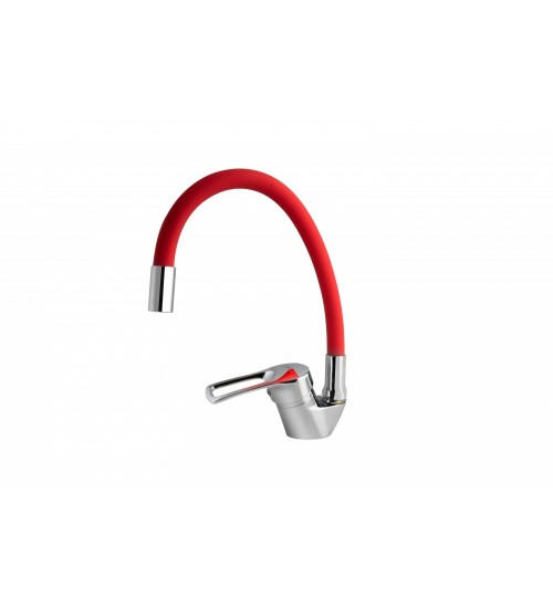 Смеситель для кухни TURDUS 17 K Red