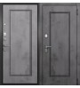 Входная дверь Мастино TTRUST ECO 189 Бетон тёмный/Бетон серый фурнитура кв. матовый хром
