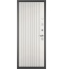 Входная дверь Мастино TRUST ECO RL-2 | 161 Букле антрацит/белоснежный