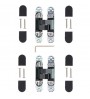 Петля скрытая APECS 110*30-3D-Z (R15) BLM черный матовый (аналог 2.0)