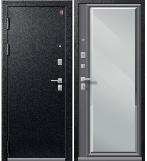 LUX-1, зеркало, графит муар/кашемир графит