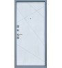 Стальная дверь Yodoors-7 бетон графит/серый муар-бетон снежный